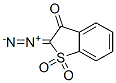 2-Diazobenzo[b]thiophen-3(2H)-one 1,1-dioxide Structure