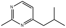 Pyrimidine, 2-methyl-4-(2-methylpropyl)- (9CI) Structure