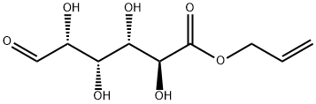D-Glucuronic acid 2-propen-1-yl ester Structure