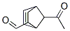 Bicyclo[2.2.1]hept-5-ene-2-carboxaldehyde, 7-acetyl-, (endo,syn)- (9CI) Structure