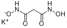 POTASSIUM 1-(HYDROXYAMINO)-3-(OXIDOAMINO)-1,3-DIOXOPROPANE Structure