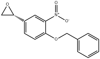 옥시란,[3-니트로-4-(페닐메톡시)페닐]-,(2R)- 구조식 이미지