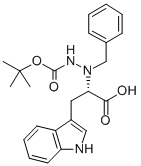 (S)-(+)-NALPHA-BENZYL-NBETA-BOC-L-HYDRAZINOTRYPTOPHANE Structure