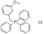 3-메톡시벤질트리페닐포스포늄염화물 구조식 이미지