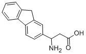 3-AMINO-3-(9H-FLUOREN-2-YL)-PROPIONIC ACID Structure