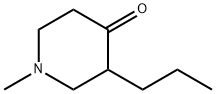 1-Methyl-3-propylpiperidin-4-one 구조식 이미지