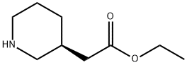 (S)-PIPERIDIN-3-YL-ACETIC ACID ETHYL ESTER Structure