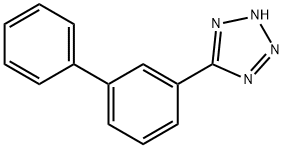 5-BIPHENYL-3-YL-2H-TETRAZOLE Structure