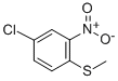 4-Chloro-2-Nitrothioanisole Structure