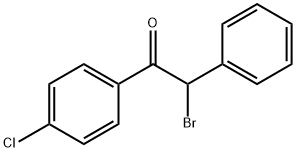 2-BROMO-1-(4-CHLOROPHENYL)-2-PHENYLETHAN-1-ONE Structure
