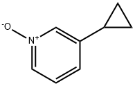 Pyridine, 3-cyclopropyl-, 1-oxide (9CI) Structure