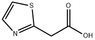 2-Thiazoleacetic  acid 구조식 이미지