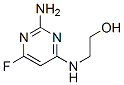 Ethanol, 2-[(2-amino-6-fluoro-4-pyrimidinyl)amino]- (9CI) 구조식 이미지