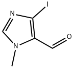 4-IODO-1-METHYL-1H-IMIDAZOLE-5-CARBOXALDEHYDE Structure