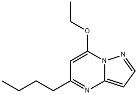Pyrazolo[1,5-a]pyrimidine, 5-butyl-7-ethoxy- (9CI) Structure