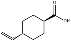 Cyclohexanecarboxylic acid, 4-ethenyl-, trans- (9CI) Structure