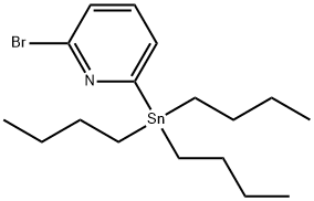 2-브로모-6-(트리부틸스탠닐)피리딘 구조식 이미지