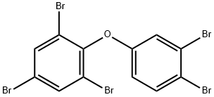 2,3',4,4',6-PENTABROMODIPHENYL ETHER Structure