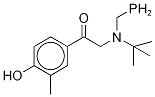 Levalbuterol Related Compound B (20 mg) (alpha-[{(1,1-Dimethylethyl)amino}methyl]-4-hydroxy-3-methyl-benzenemethanol) Structure