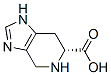 1H-Imidazo[4,5-c]pyridine-6-carboxylicacid,4,5,6,7-tetrahydro-,(6R)-(9CI) Structure