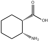 Cyclohexanecarboxylic acid, 2-amino-, (1S,2R)- (9CI) Structure