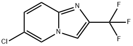 IMidazo[1,2-a]pyridine, 6-chloro-2-(trifluoroMethyl)- Structure