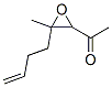 Ethanone, 1-[3-(3-butenyl)-3-methyloxiranyl]- (9CI) 구조식 이미지