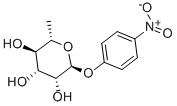 P-NITROPHENYL 6-DEOXY-ALPHA-L-MANNOPYRANOSIDE 구조식 이미지