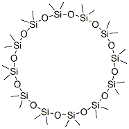 TETRACOSAMETHYLCYCLODODECASILOXANE 구조식 이미지