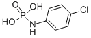 [(4-chlorophenyl)amino]phosphonic acid Structure
