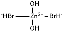 ZINC BROMIDE DIHYDRATE  99 Structure