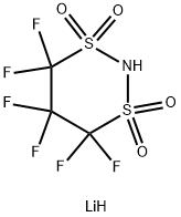 Lithium 1,1,2,2,3,3-Hexafluoropropane-1,3-disulfonimide 구조식 이미지