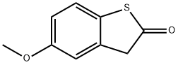 5-Methoxy-3H-benzo[b]thiophen-2-one 구조식 이미지