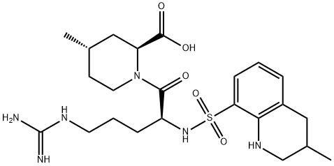 (2S,4S)-Argatroban Structure