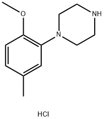 1-(2-Methoxy-5-Methylphenyl)piperazine hydrochloride Structure