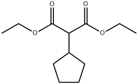 Diethyl cyclopentylmalonate Structure
