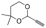 1,3-Dioxane, 2-ethynyl-4,4-dimethyl- (9CI) Structure