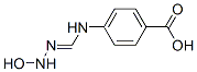 Benzoic acid, 4-[[(hydroxyamino)iminomethyl]amino]- (9CI) Structure
