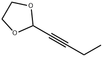 1,3-Dioxolane, 2-(1-butynyl)- (8CI,9CI) Structure