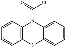 페노티아진-10-카르보닐클로라이드 구조식 이미지