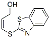 2-Propen-1-ol,3-(2-benzothiazolylthio)-,(Z)-(9CI) 구조식 이미지