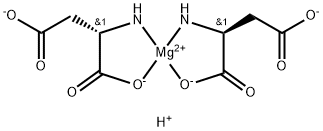 L-ASPARTIC ACID MAGNESIUM SALT 구조식 이미지