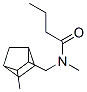 N-메틸-N-[(3-메틸-2-노르보르닐)메틸]부티르아미드 구조식 이미지
