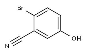 2-BROMO-5-HYDROXYBENZONITRILE Structure
