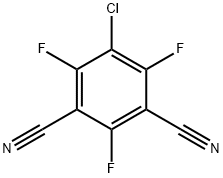 5-Chloro-2,4,6-trifluoroisophthalonitrile Structure