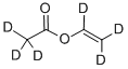 VINYL ACETATE-D6 Structure