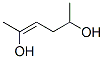 2-Hexene-2,5-diol (9CI) Structure
