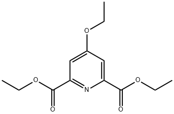 Diethyl 4-ethoxy-2,6-pyridinedicarboxylate Structure