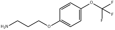 3-(4-(TRIFLUOROMETHOXY)PHENOXY)PROPAN-1-AMINE Structure