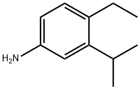 4-Ethyl-3-(1-methylethyl)benzenamine Structure